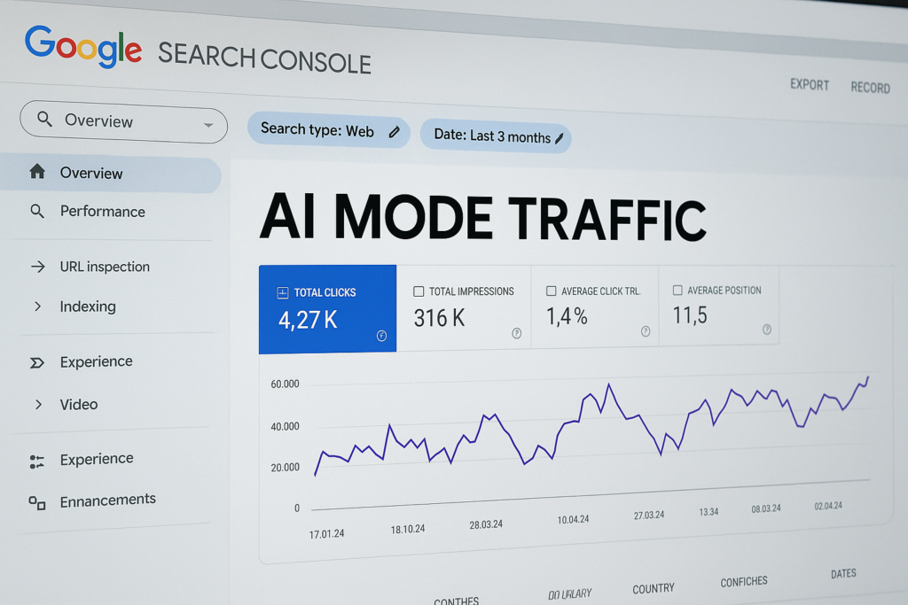 AO Mode Traffic in der Google Search Console