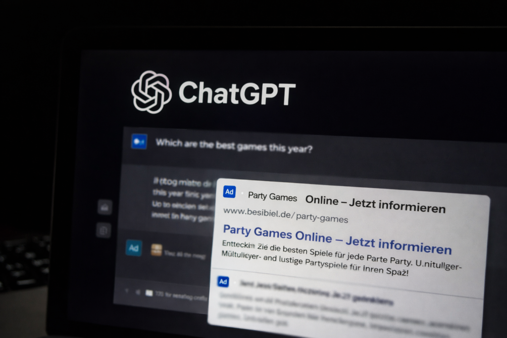 Werbung in ChatGPT