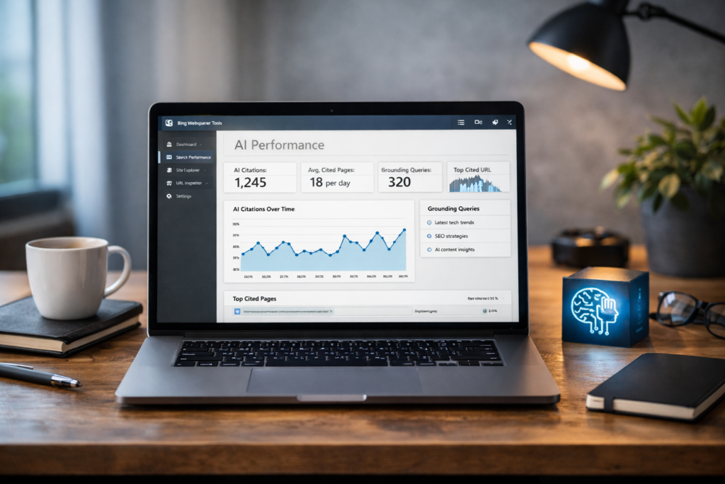 AI-Performance in den Bing Webmaster Tools