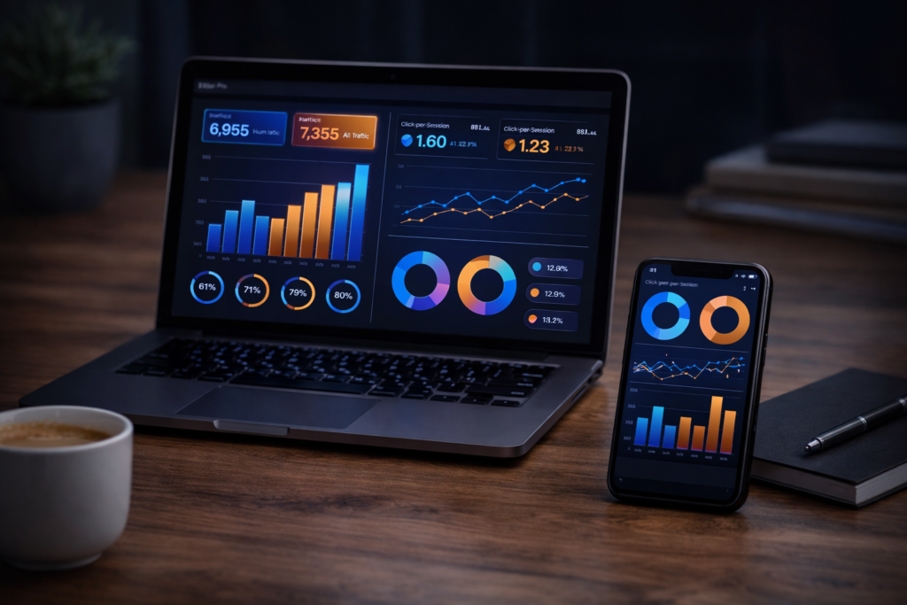 KI-Traffic vs. menschlicher Traffic