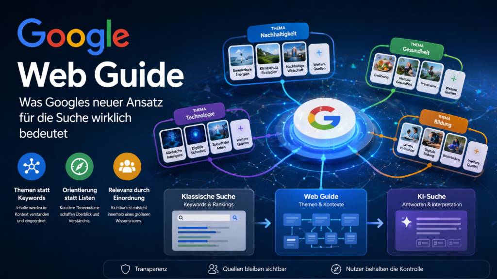 Google Web Guide Infografik