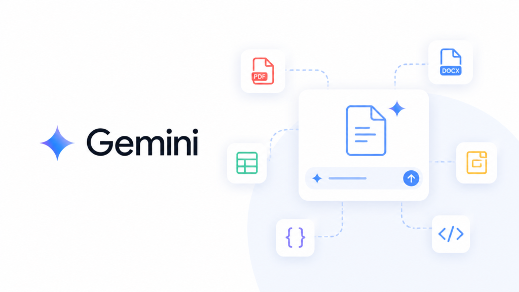 Dateien in Gemini erstellen