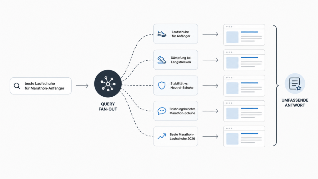 Query Fan-out Infografik
