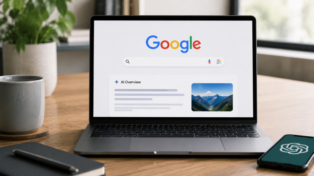 Google im Vergleich zu KI: Steigernde Suchaktivität durch KI