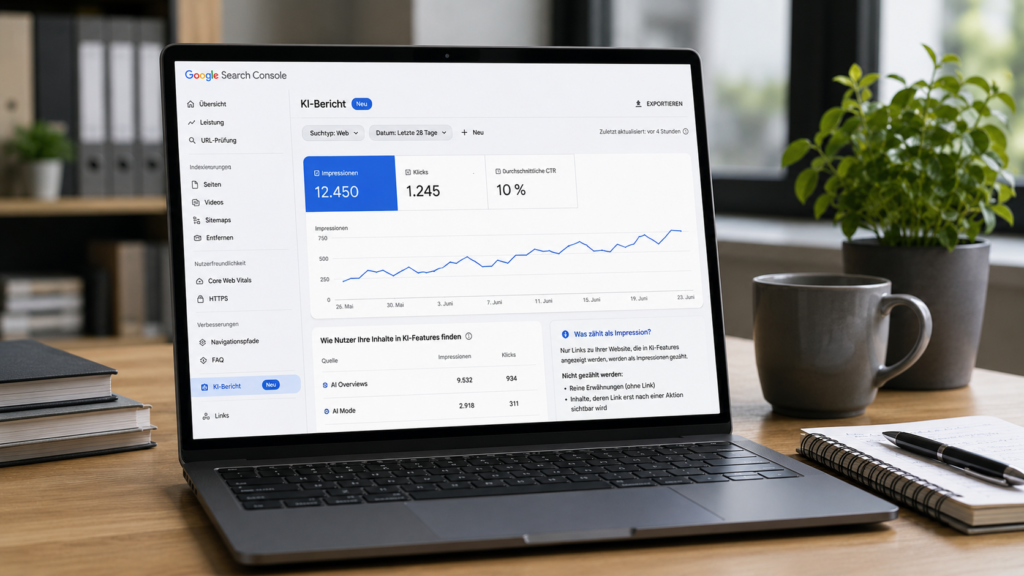 KI Bericht in der Google Search Console